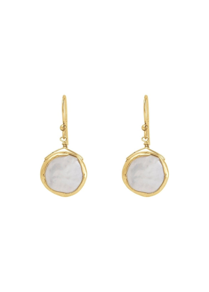 Philippa Roberts | Round Pearl Earrings