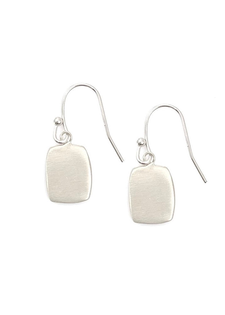 Philippa Roberts | Sterling Rectangle Earrings
