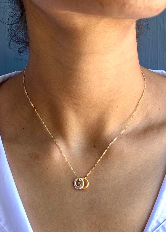 Philippa Roberts | Two Little Circles Necklace