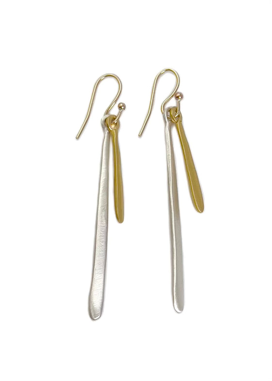 Philippa Roberts | Two Needles Earrings