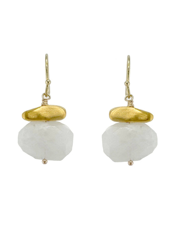 Philippa Roberts | Nugget Stone Earrings | Moonstone