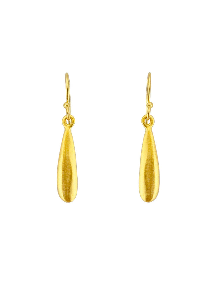 Philippa Roberts | Small Drop Earrings Gold