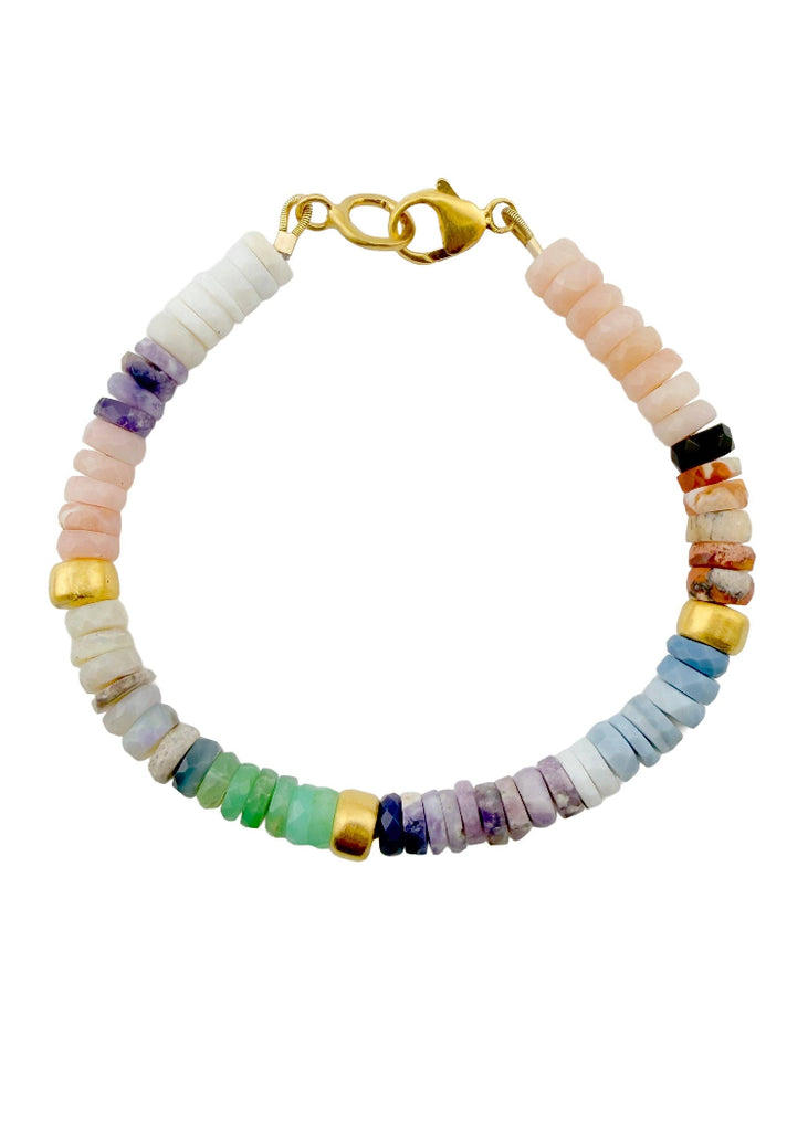Philippa Roberts | Stacked Opals Bracelet | Vermeil