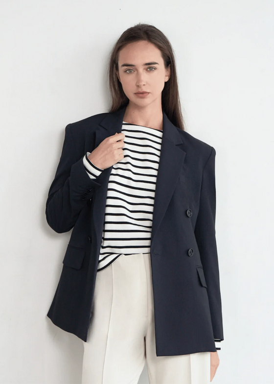 Phoebe Jon | Bridget Stripe Boatneck Tee