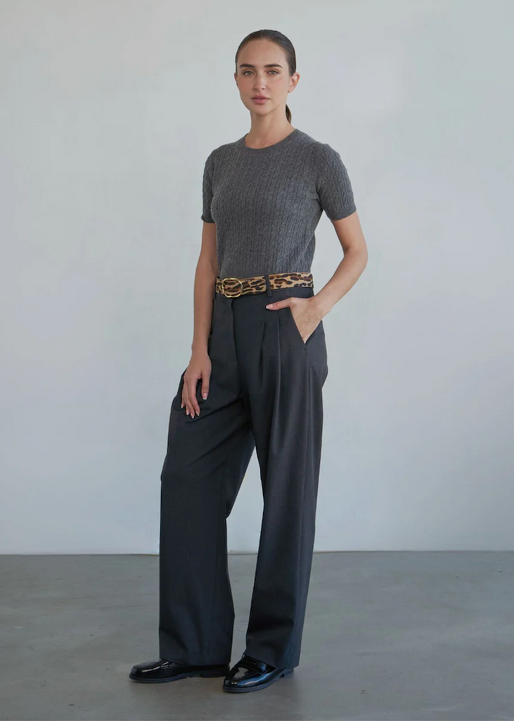 Phoebe Jon | Ellen Pant Dark Grey