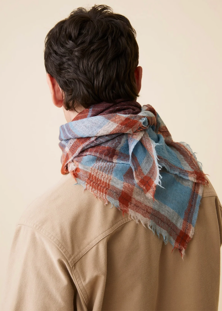 Plum Foulard No 752 Scarf