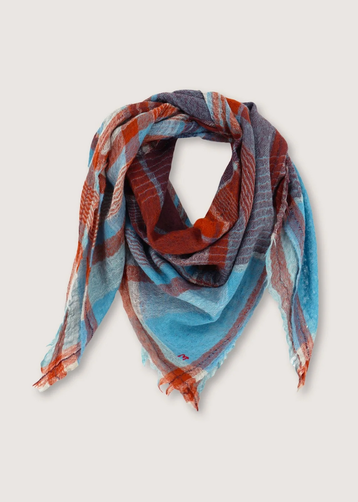 Plum Foulard No 752 Scarf