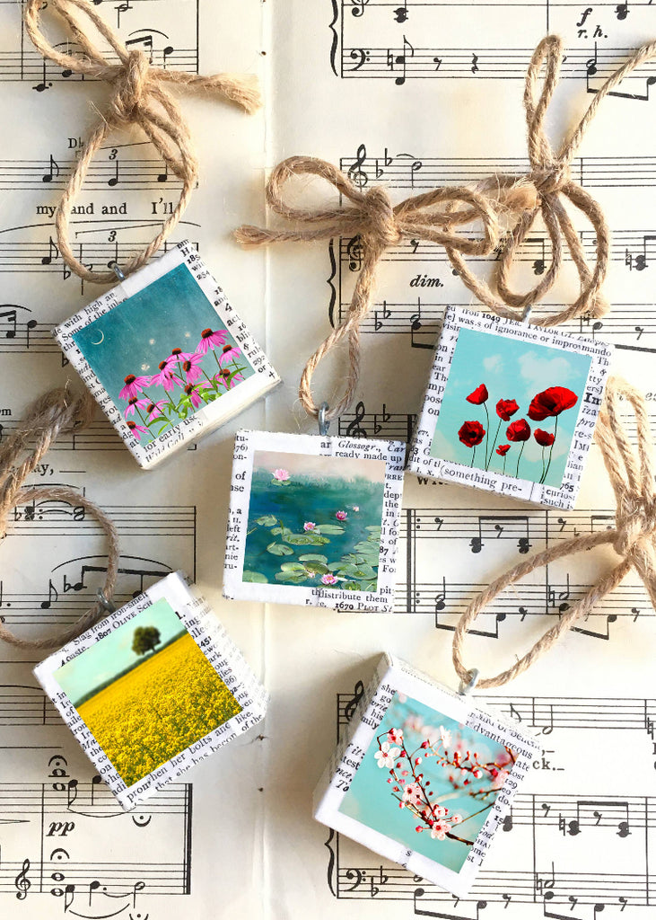 Poppies Holiday Ornament