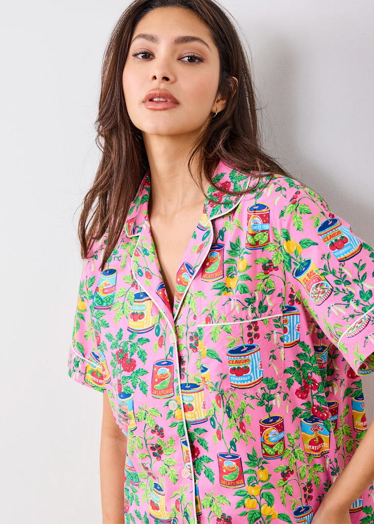 Printfresh | Kitchen Garden Short Sleep Set