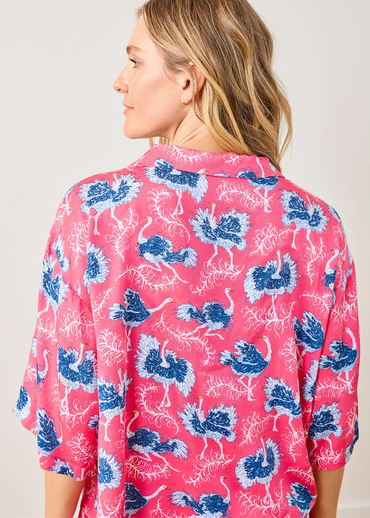 Printfresh | Ostrich Dance Sleep Set | Short Sleeve + Pants