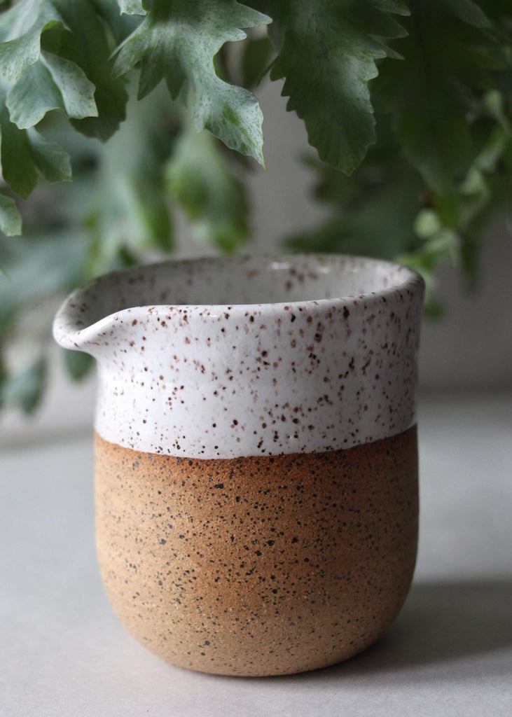 RachaelPots | Creamer Nude/White