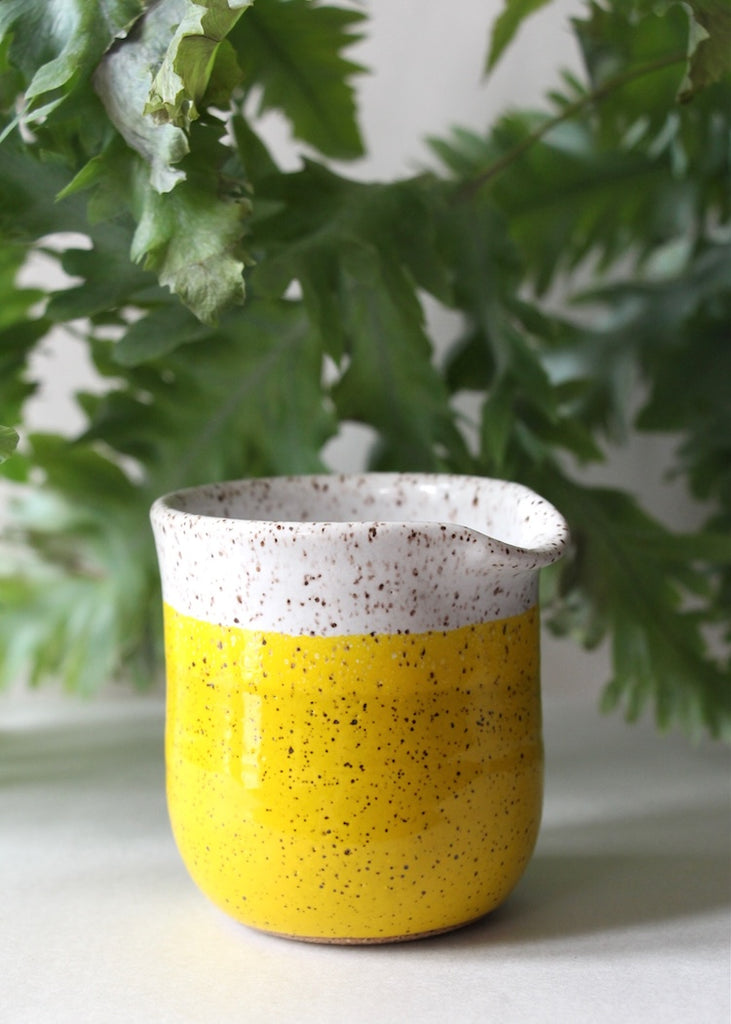 RachaelPots | Creamer Yellow