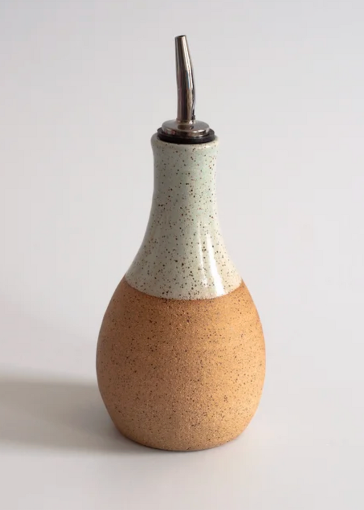 Rachael Pots | Oil Cruet | Nude/Light Blue