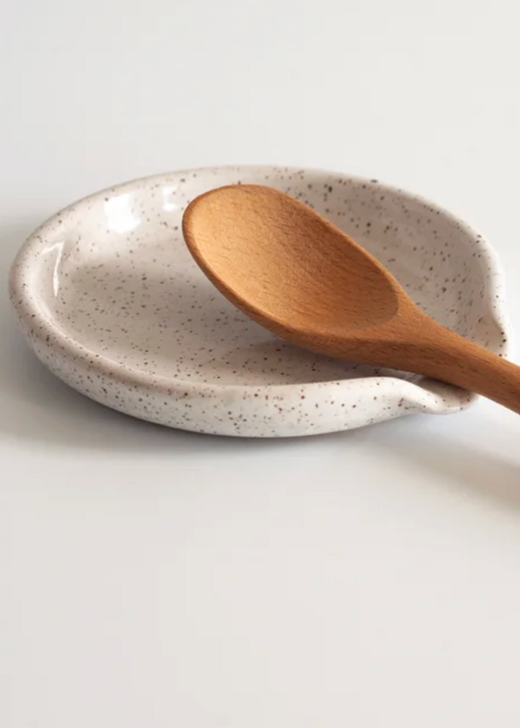 Rachael Pots | Spoon Rest | White