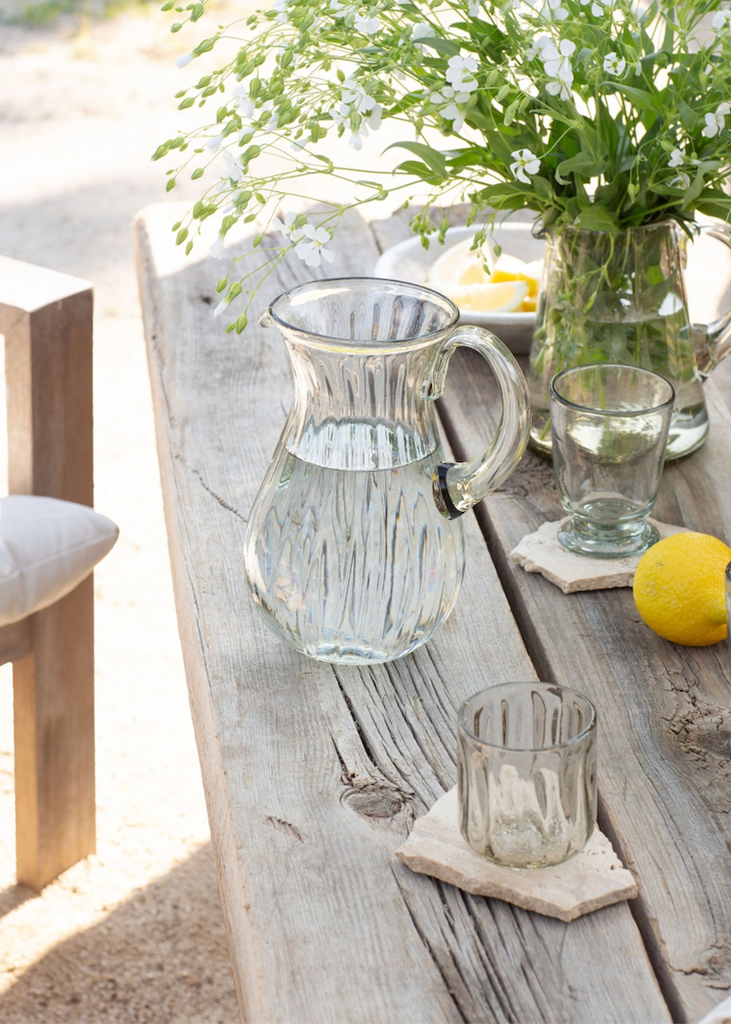 Recycled Handblown Fluted Tumbler | Small