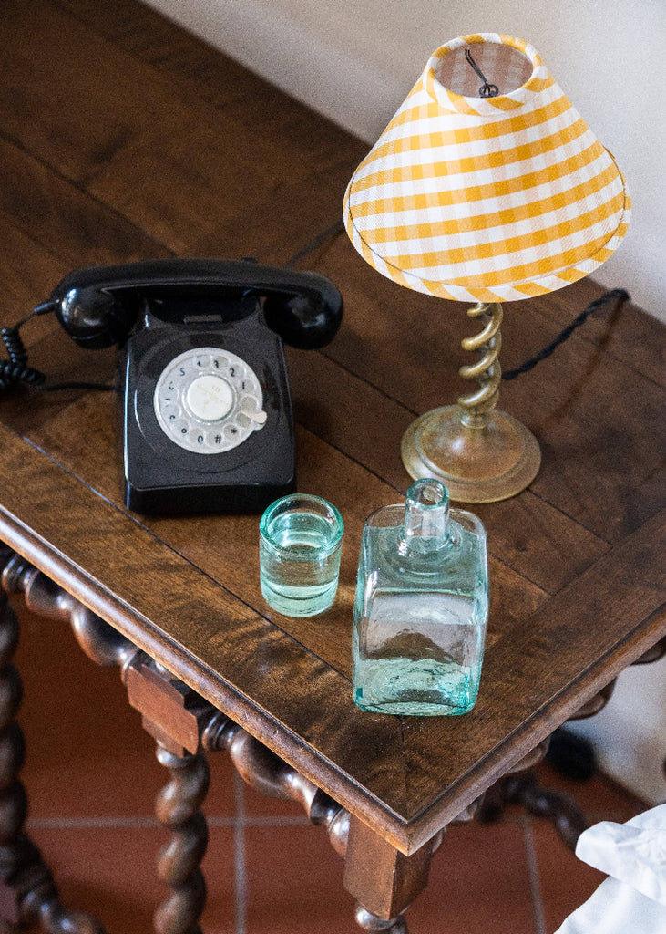 Recycled Handblown Glass | Bedside Carafe Set | Seaglass