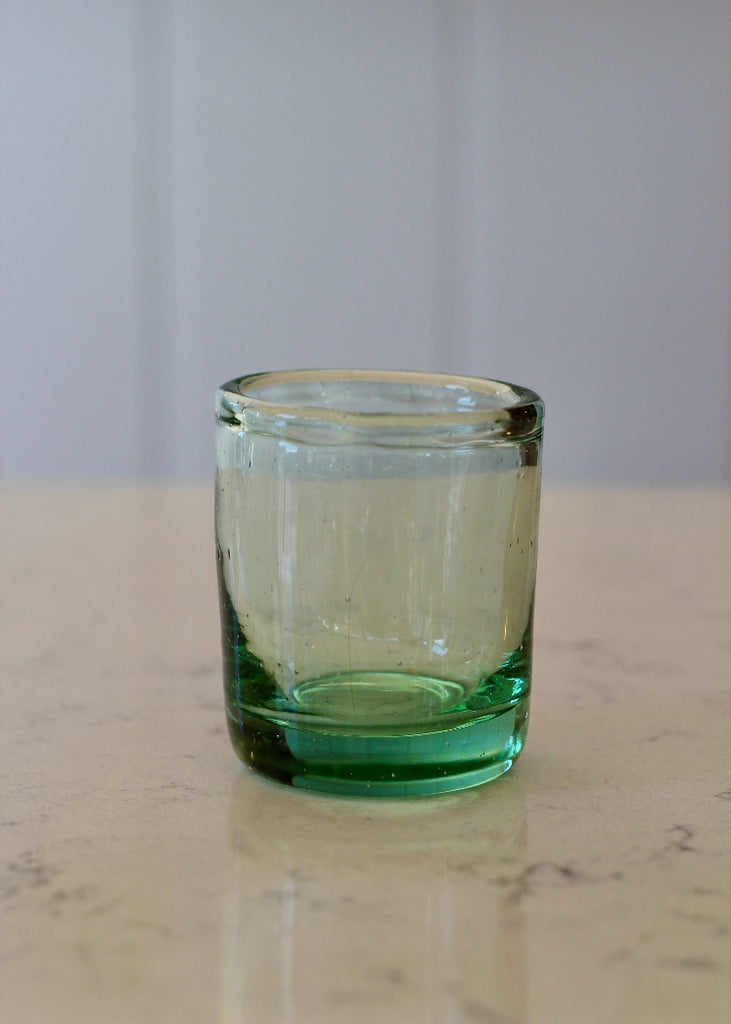 Recycled Handblown Glass | Mini Tumbler | Seaglass