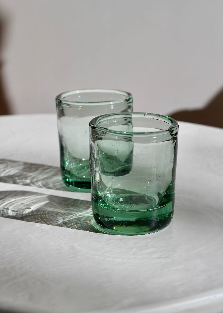 Recycled Handblown Glass | Mini Tumbler | Seaglass