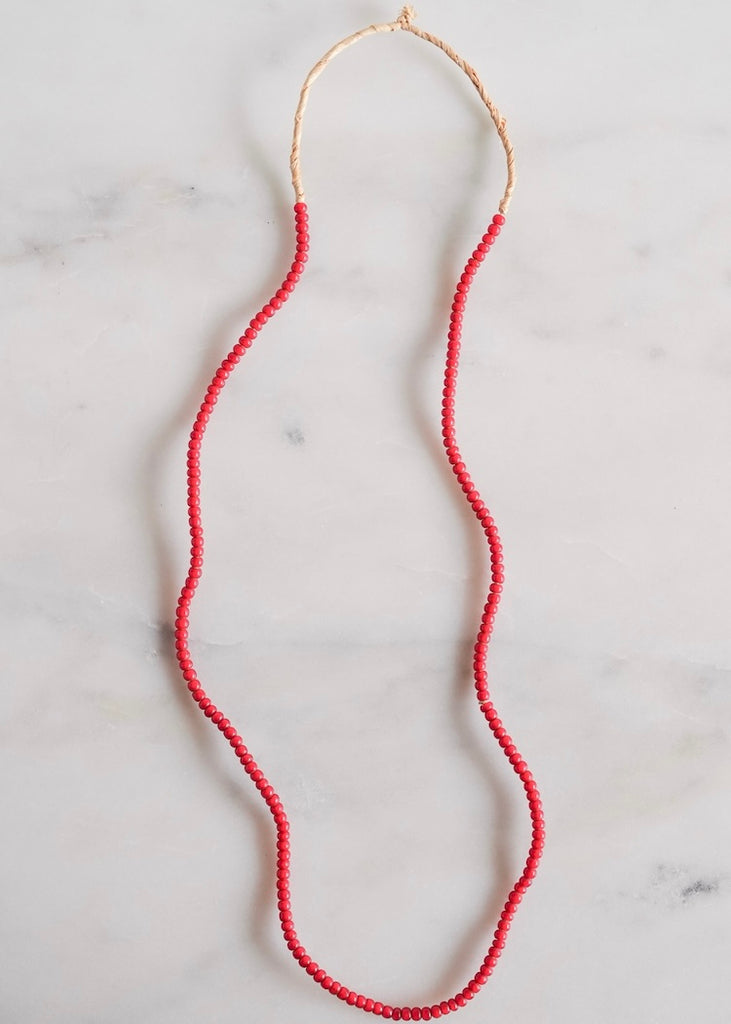 Red Whiteheart Trade Beads
