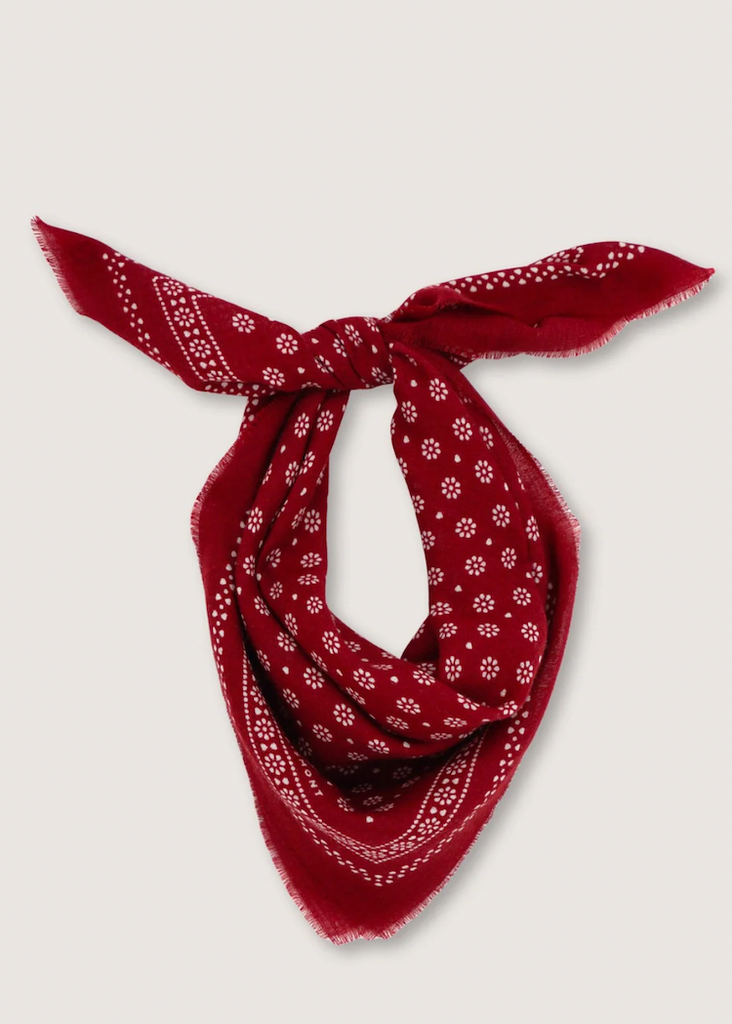 Red Wine Foulard No 676 Scarf