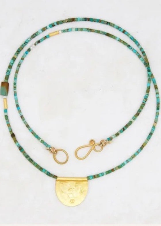 River Song | Afghan Turquoise Necklace