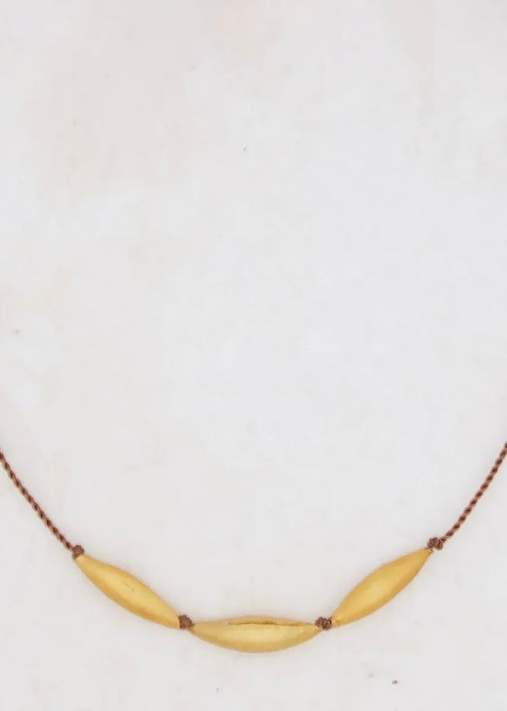 River Song | Grains of Rice Talisman Necklace