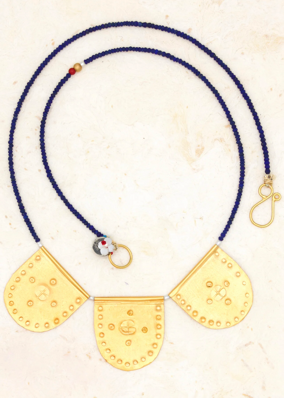 River Song | Lapis Queen Talisman Necklace