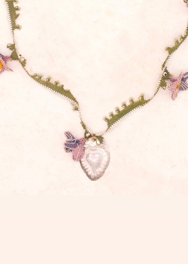 River Song | Lavender Garland Necklace