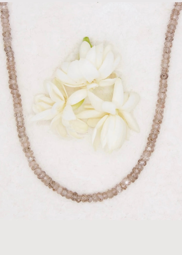 River Song | Natural Zircon Glitter Necklace