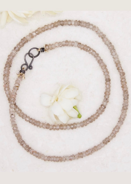 River Song | Natural Zircon Glitter Necklace