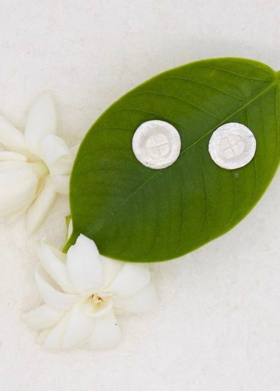 River Song | Sterling Silver Talisman Stud Earrings