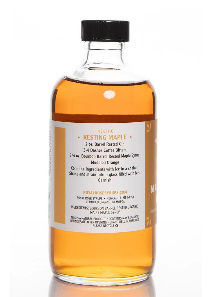 Royal Rose | Barrel Rested Organic Maple Syrup 16oz