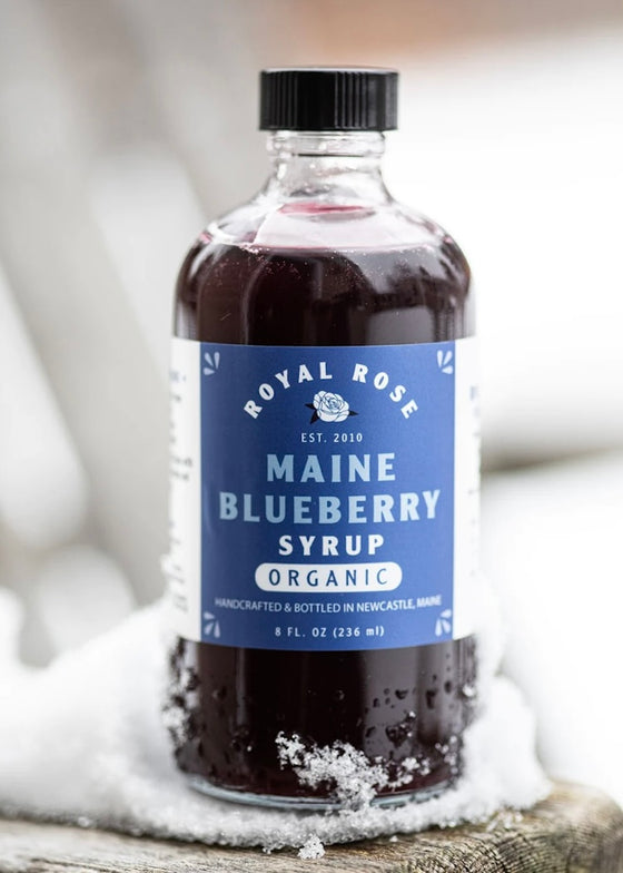 Royal Rose | Blueberry Organic Simple Syrup