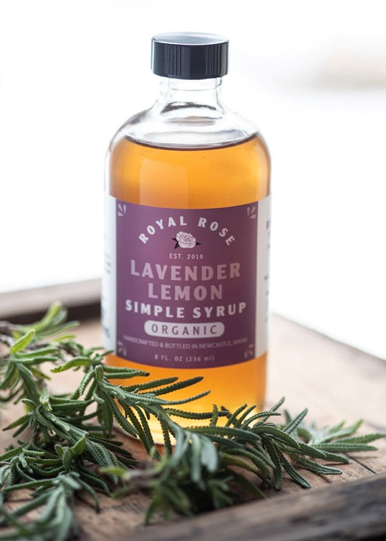 Royal Rose | Lavender-Lemon Organic Simple Syrup