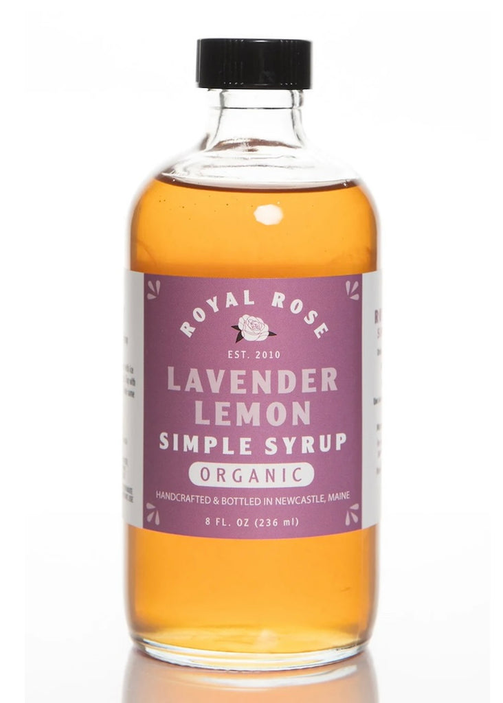 Royal Rose | Lavender-Lemon Organic Simple Syrup
