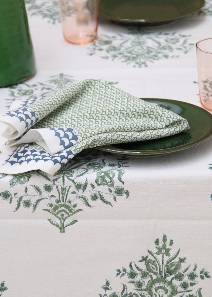 Rozablue | Napkins in Chi Chi Green