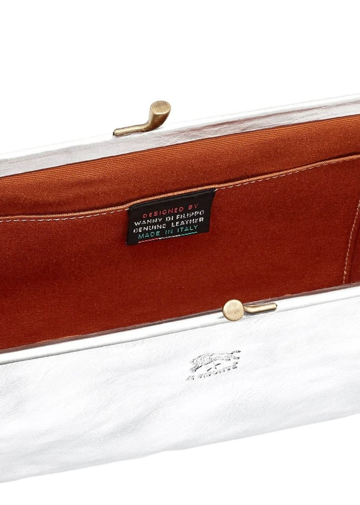 Silver Manuela Clutch