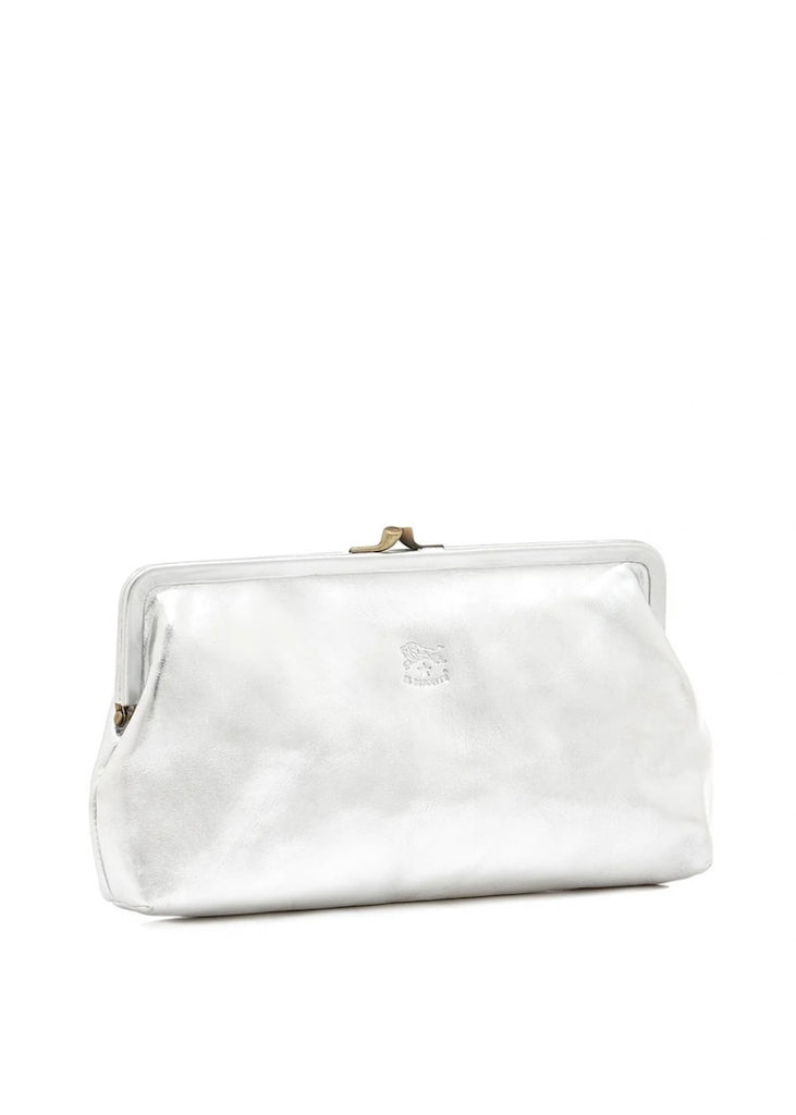 Silver Manuela Clutch