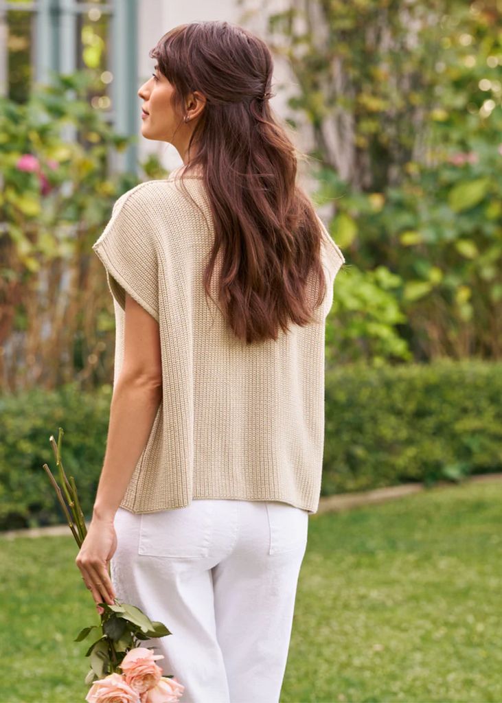 Frank & Eileen | Pebbles Sweater Vest | Pure Italian Cotton