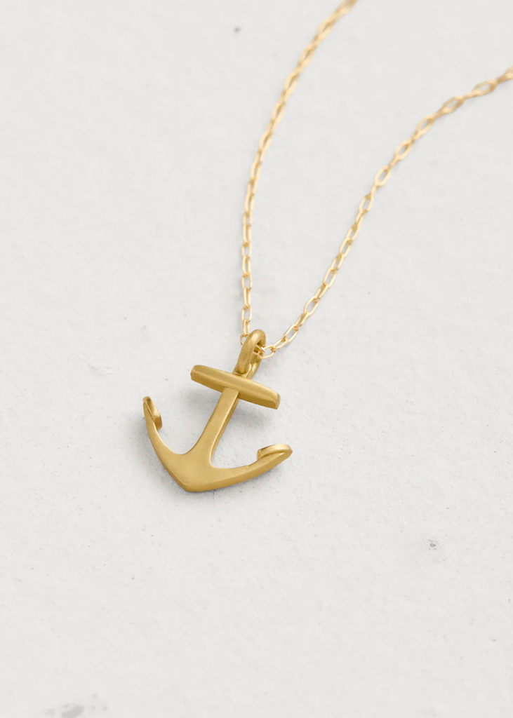 Sailors Valentine | Small Anchored Pendant Necklace