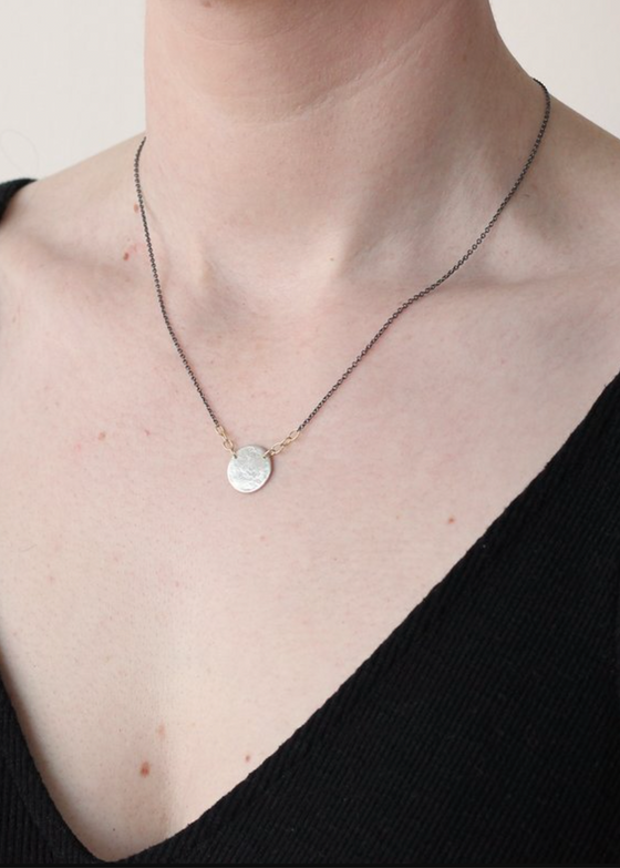 Sarah McGuire | Small Paper Moon Necklace
