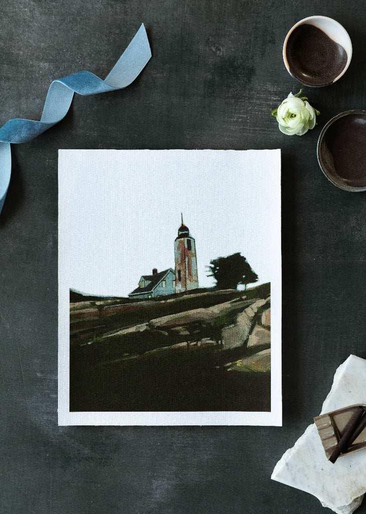 Sarah Madeira Day | Baker Island Lighthouse | Print on Canvas