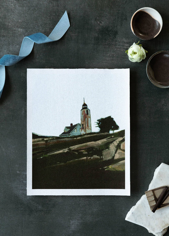 Sarah Madeira Day | Baker Island Lighthouse | Print on Canvas