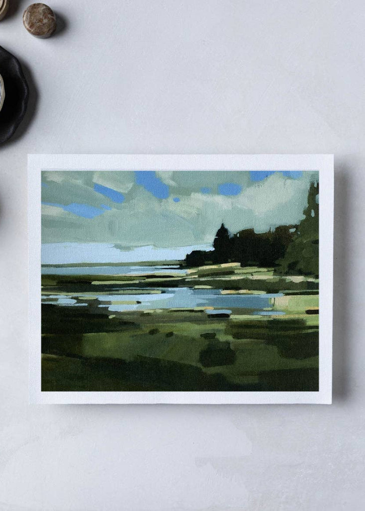 Sarah Madeira Day | Wonderland Marsh | Print on Canvas