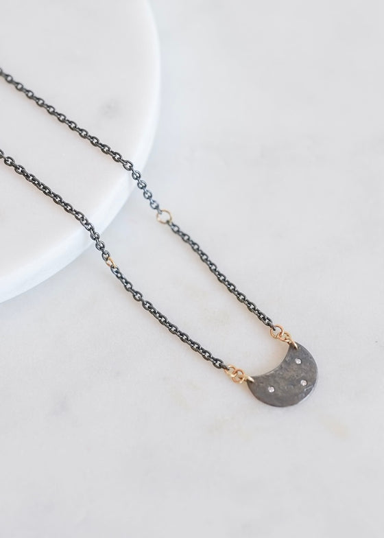 Sarah McGuire | Dark Moon Necklace