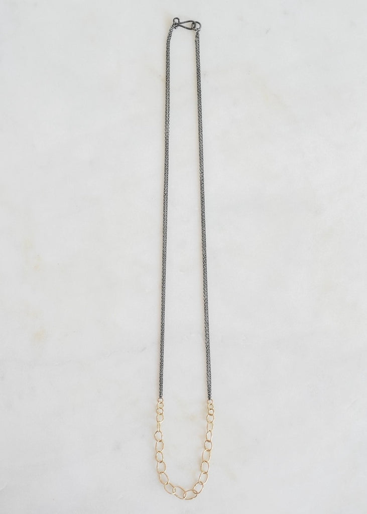 Sarah McGuire | Handmade 18k Links OX Double Chain