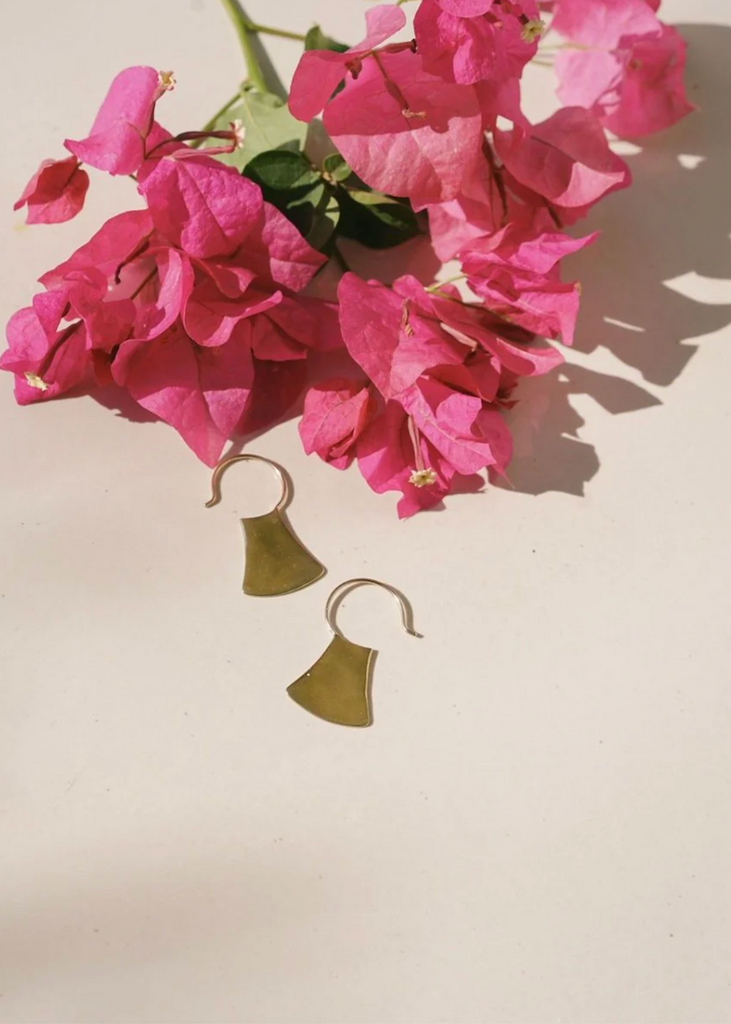 Satomi Studio | Blade Earring | Brass