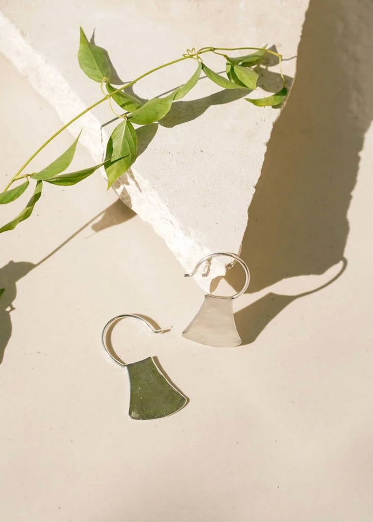 Satomi Studio | Blade Earring | Silver
