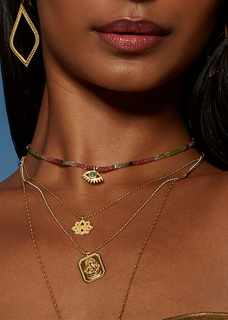 Satya Jewelry | Journey Forward Lotus Pendant Necklace