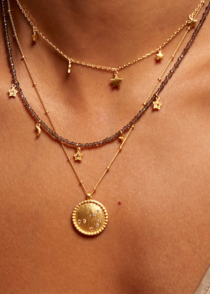 Satya Jewelry | Strength White Topaz Pleiades Necklace